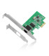 Tarjeta de red ethernet pci.express 10 - 100 - 1000 ewent incluye perfil bajo lp low profile