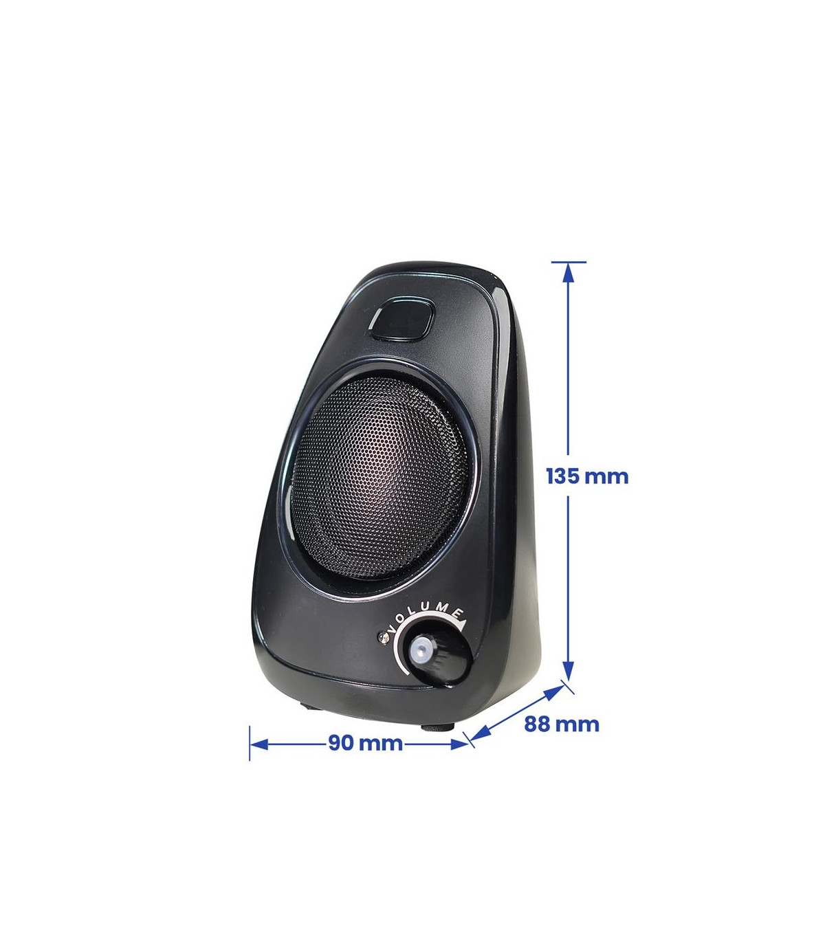 Altavoces ewent 2.0 ew3527 negro