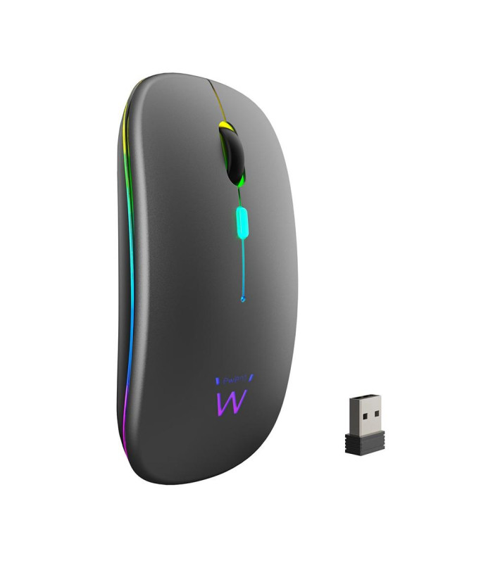 Raton inalambrico gaming ewent ew3242 gris