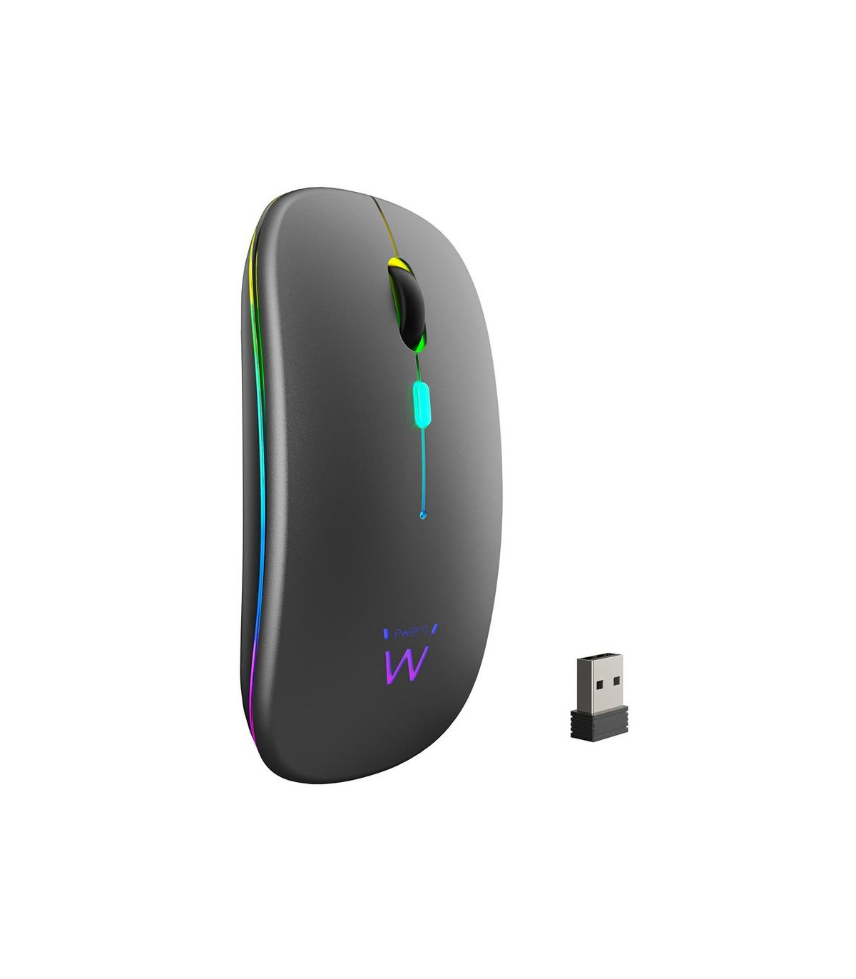 Raton inalambrico gaming ewent ew3242 gris
