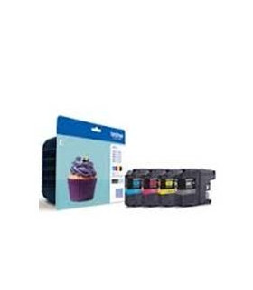 Pack cartuchos tinta brother lc123valbp negro cian magenta amarillo 600 paginas mfc - j870dw -  mfcj470dw -  dcpj152w -  dcpj132