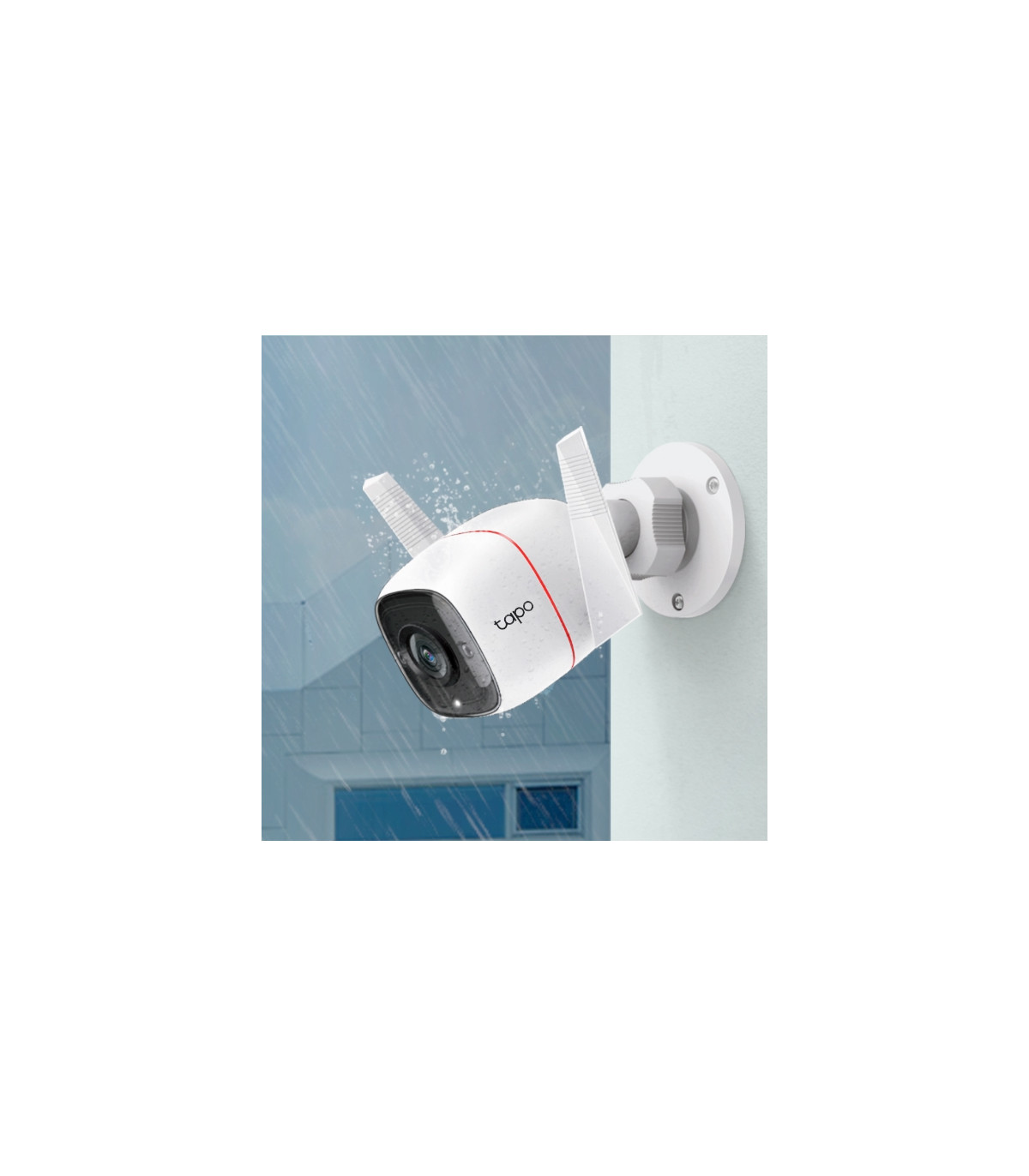 Camara wifi tp - link tc65 3mp vision nocturna audio bidireccional doble antena