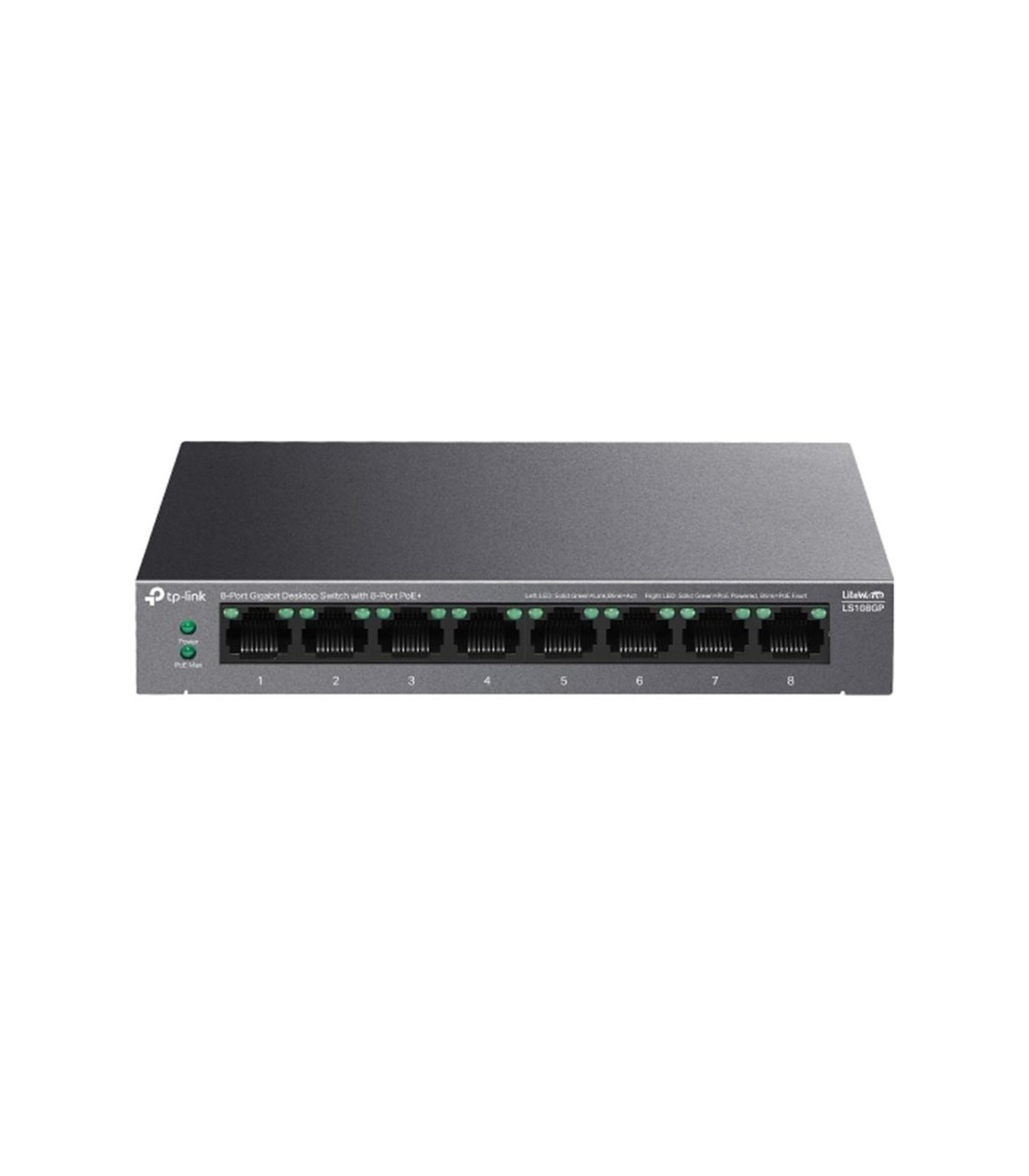 Switch tp - link ls108gp 8 puertos