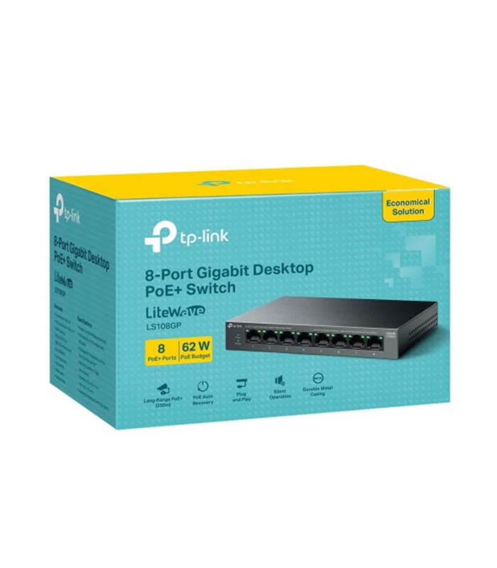 Switch tp - link ls108gp 8 puertos