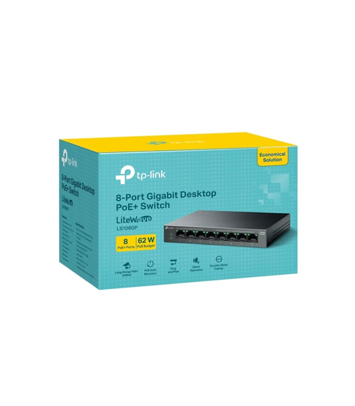 Switch tp - link ls108gp 8 puertos