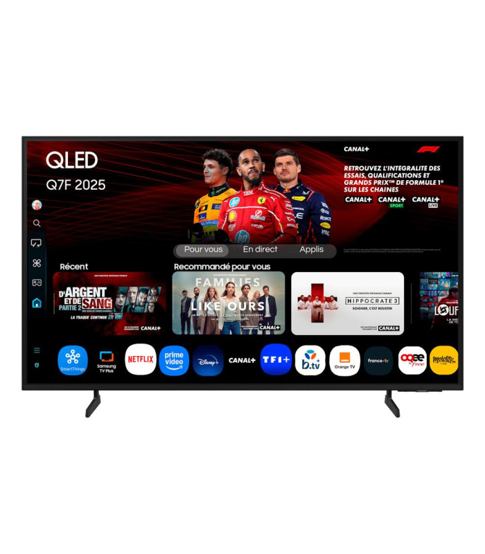 Tv samsung 65 pulgadas qled 4k uhd -  tq65q7f -  smart tv