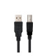 Cable usb tipo a 2.0 a usb tipo b 2.0 nanocable 3m negro macho - macho impresora