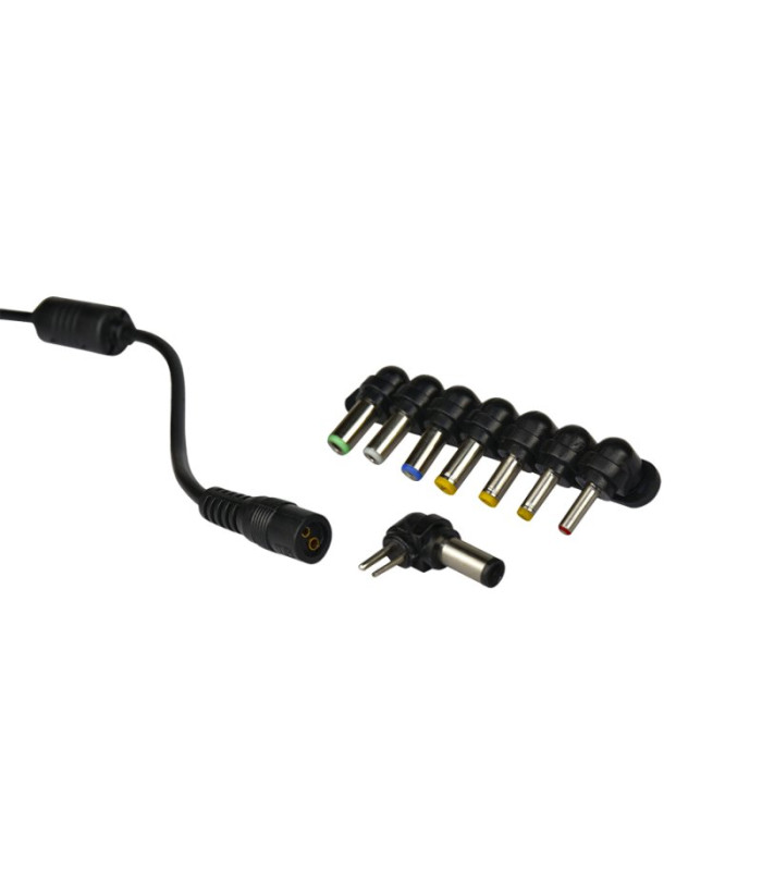 Adaptador cargador de corriente universal para portatiles tacens 100w