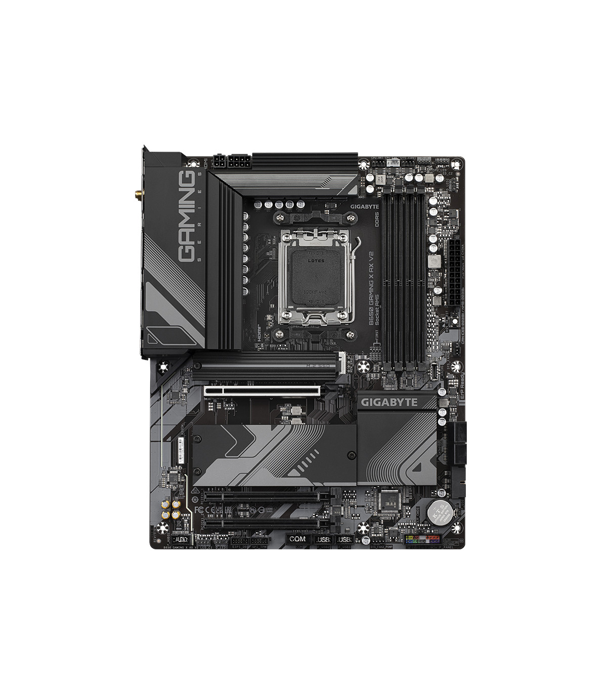 Placa base gigabyte b650 gaming x ax v2 am5 atx 4xddr5