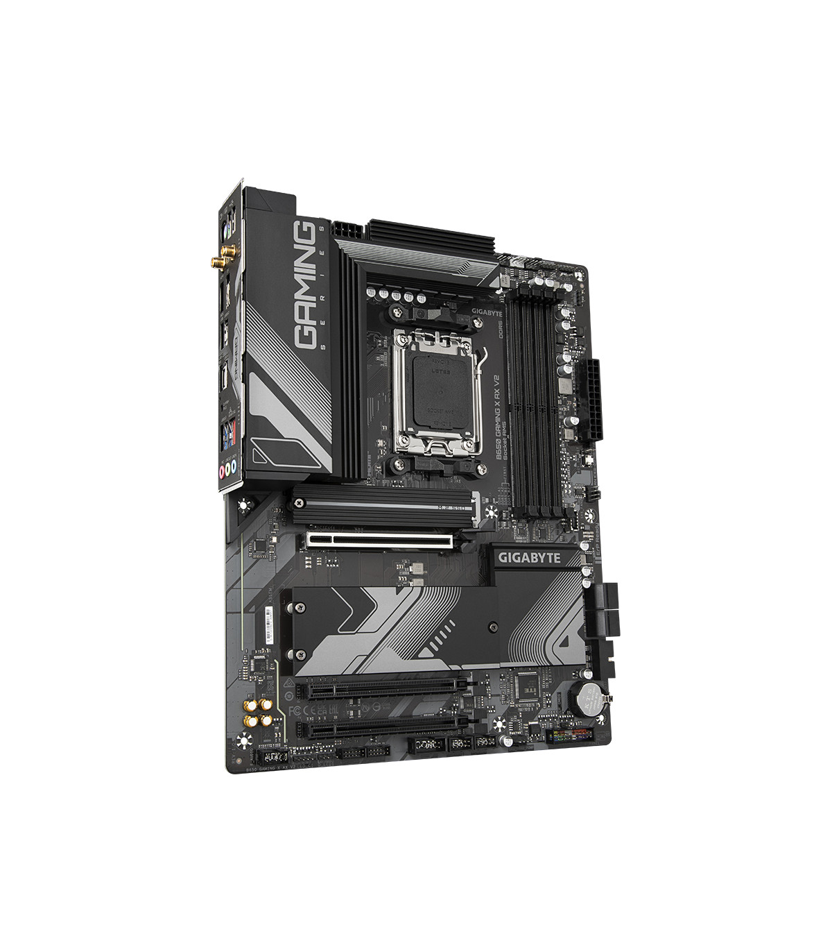 Placa base gigabyte b650 gaming x ax v2 am5 atx 4xddr5