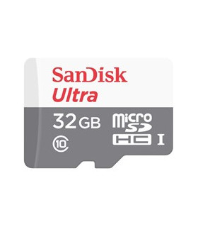 Tarjeta memoria micro secure digital sd hc + adaptador sandisk - 32gb - clase 10 - sdhc 100mb - s