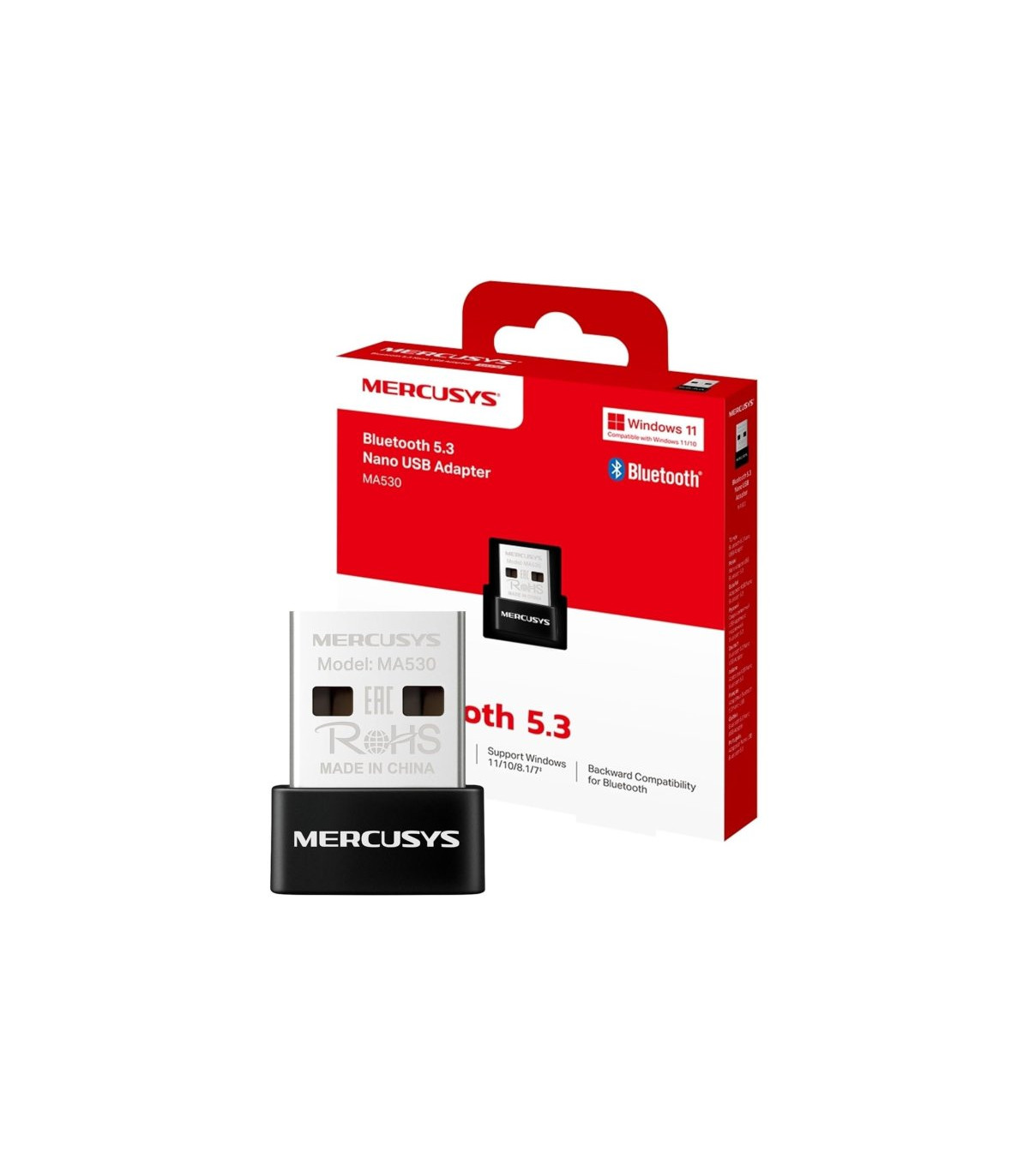 Adaptador usb luetooth 5.3 mercusys ma530