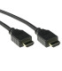 Cable hdmi 4k uhd act connectivity 2m -  macho - macho -  high speed premium certificado v2.0 negro