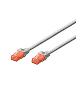 Cable red ewent latiguillo rj45 utp cat6 5m gris
