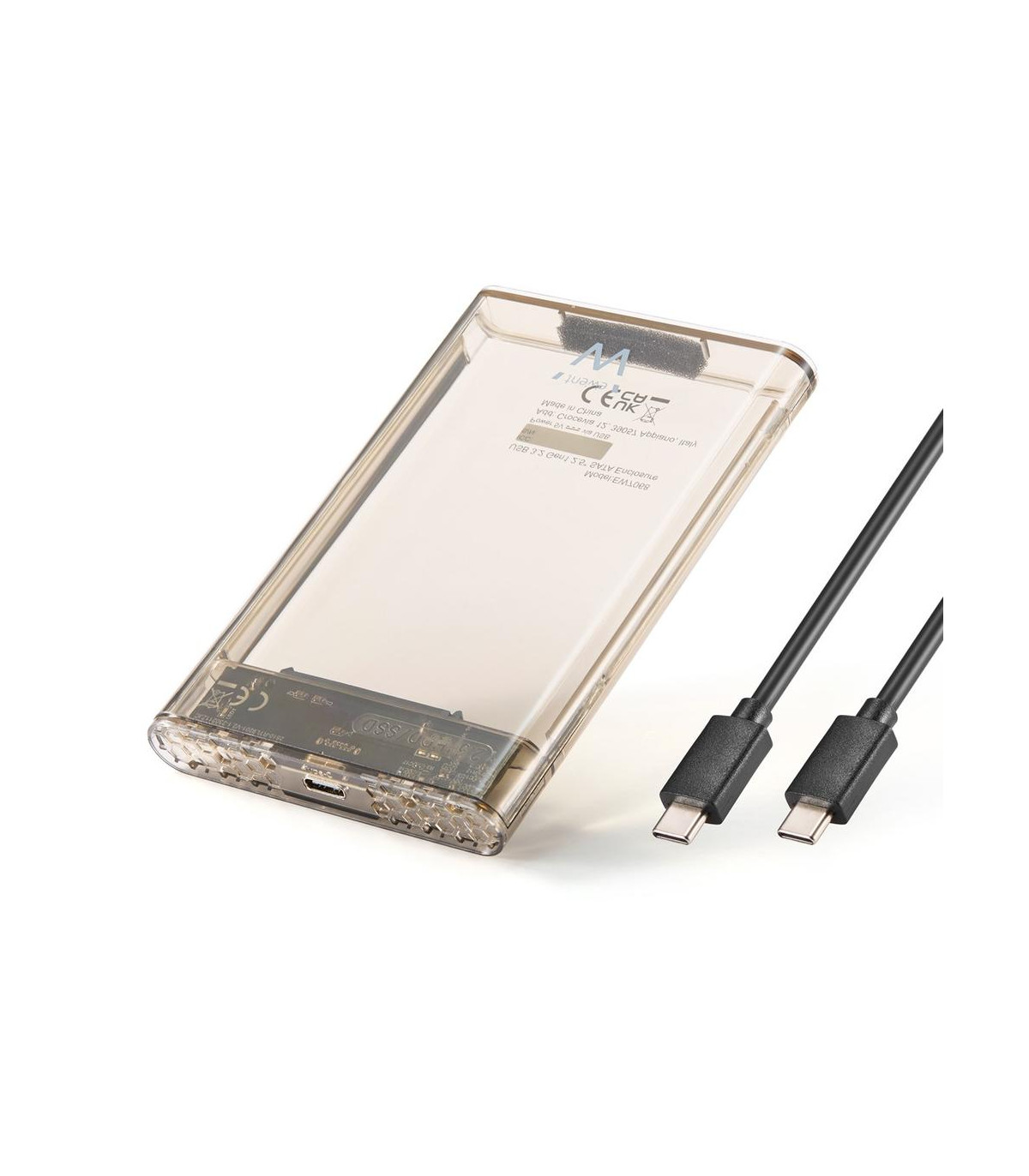 Carcasa ewent ew7068 para ssd 2.5 pulgadas -  usb tipo c