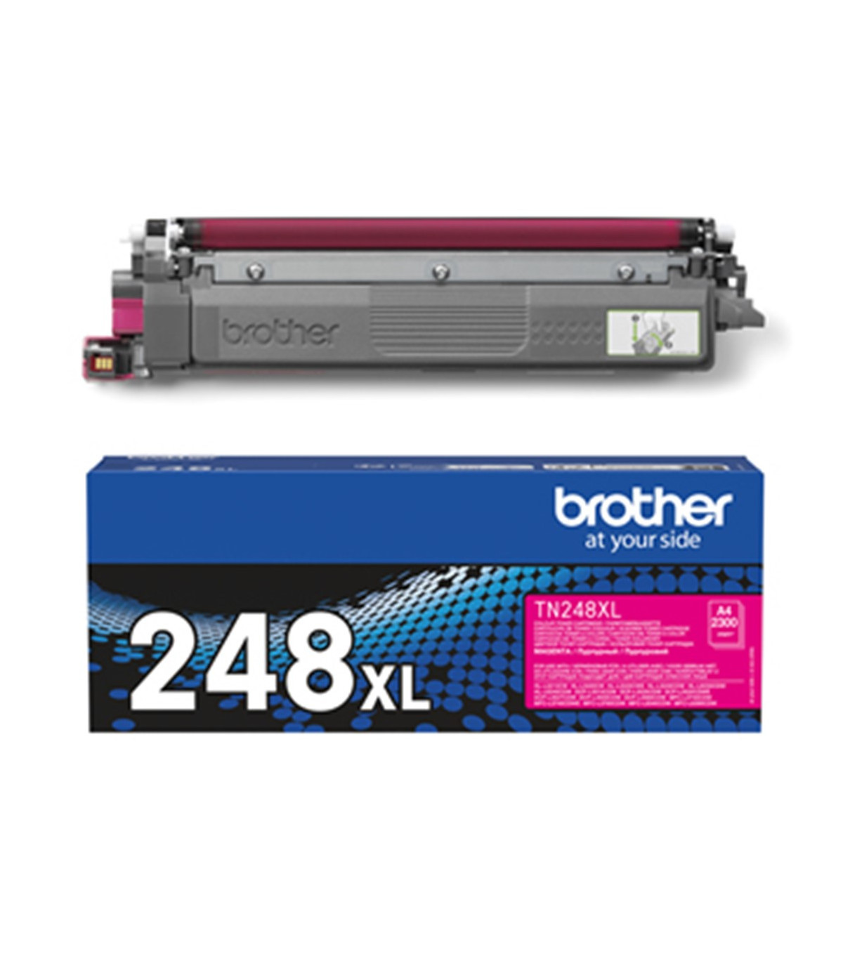 Toner brother tn248mxl magenta 3000 paginas