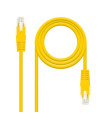 Latiguillo cable red utp cat.6 rj45 nanocable 0.30m amarillo