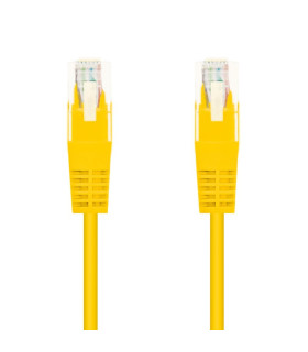 Latiguillo cable red utp cat.6 rj45 nanocable 0.30m amarillo