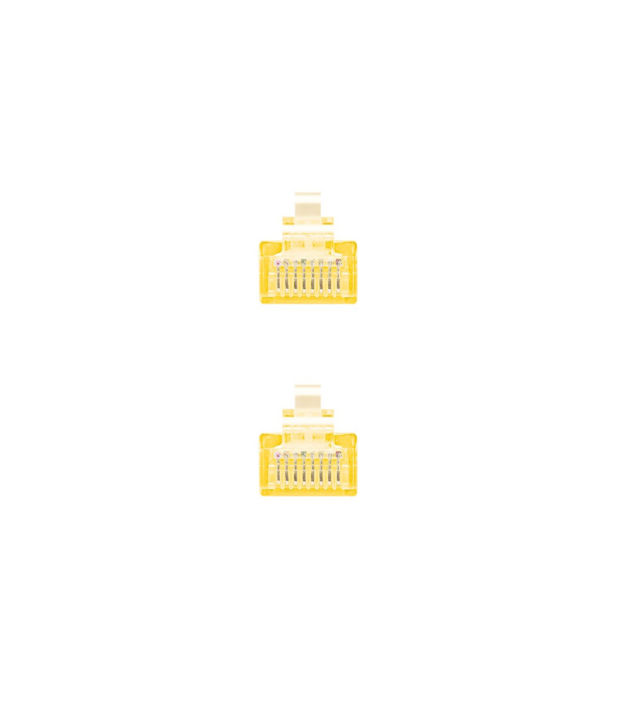 Latiguillo cable red utp cat.6 rj45 nanocable 0.30m amarillo