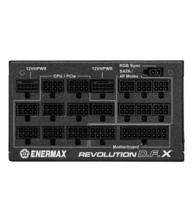Fuente de alimentacion enermax revolution d.f. x 1650w 80+ gold modular