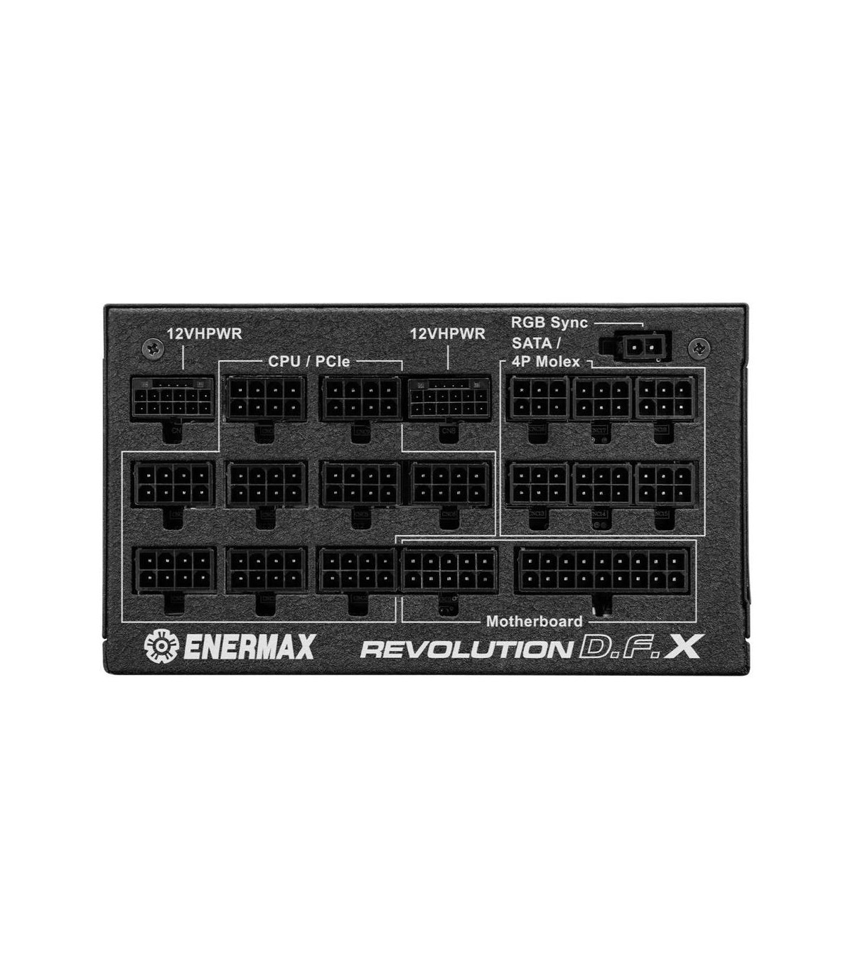 Fuente de alimentacion enermax revolution d.f. x 1650w 80+ gold modular