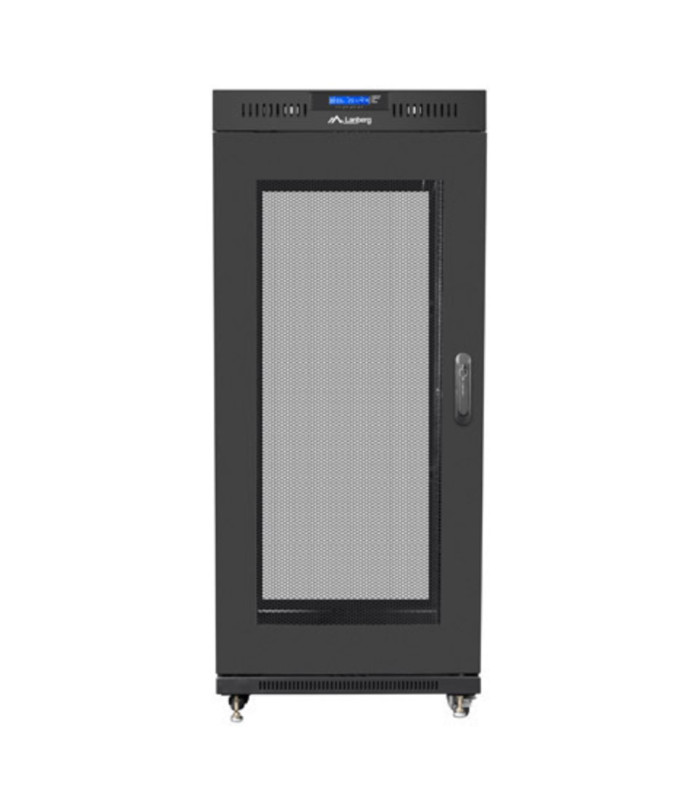 Armario lanberg rack 19 pulgadas 15u 800x1000 negro
