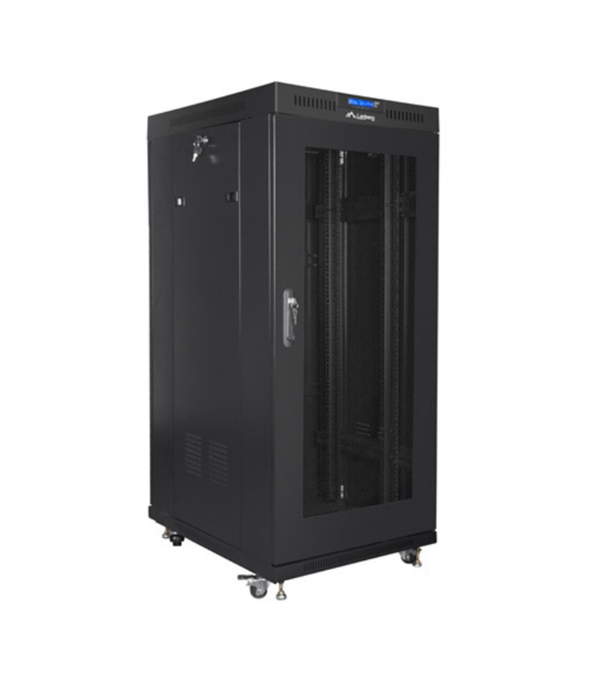 Armario lanberg rack 19 pulgadas 15u 800x1000 negro