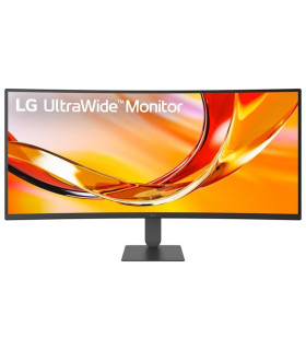 Monitor led gaming 34 pulgadas lg 34u640b - b curvo -  va -  wqhd -  dp -  hdmi -  144hz -  5ms -  vesa 100x100