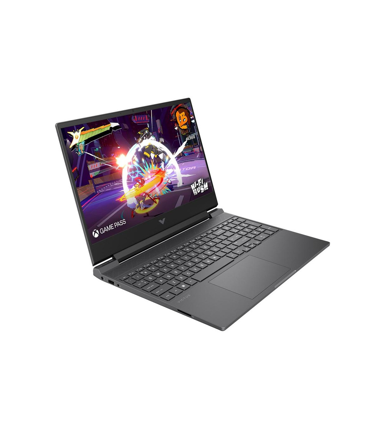 Portátil hp victus gaming 15 - fb3711ns 15.6 pulgadas ryzen 7 - 8845hs -  16gb -  ssd 1tb -  gforce rtx 4050 -  freedos -  plata