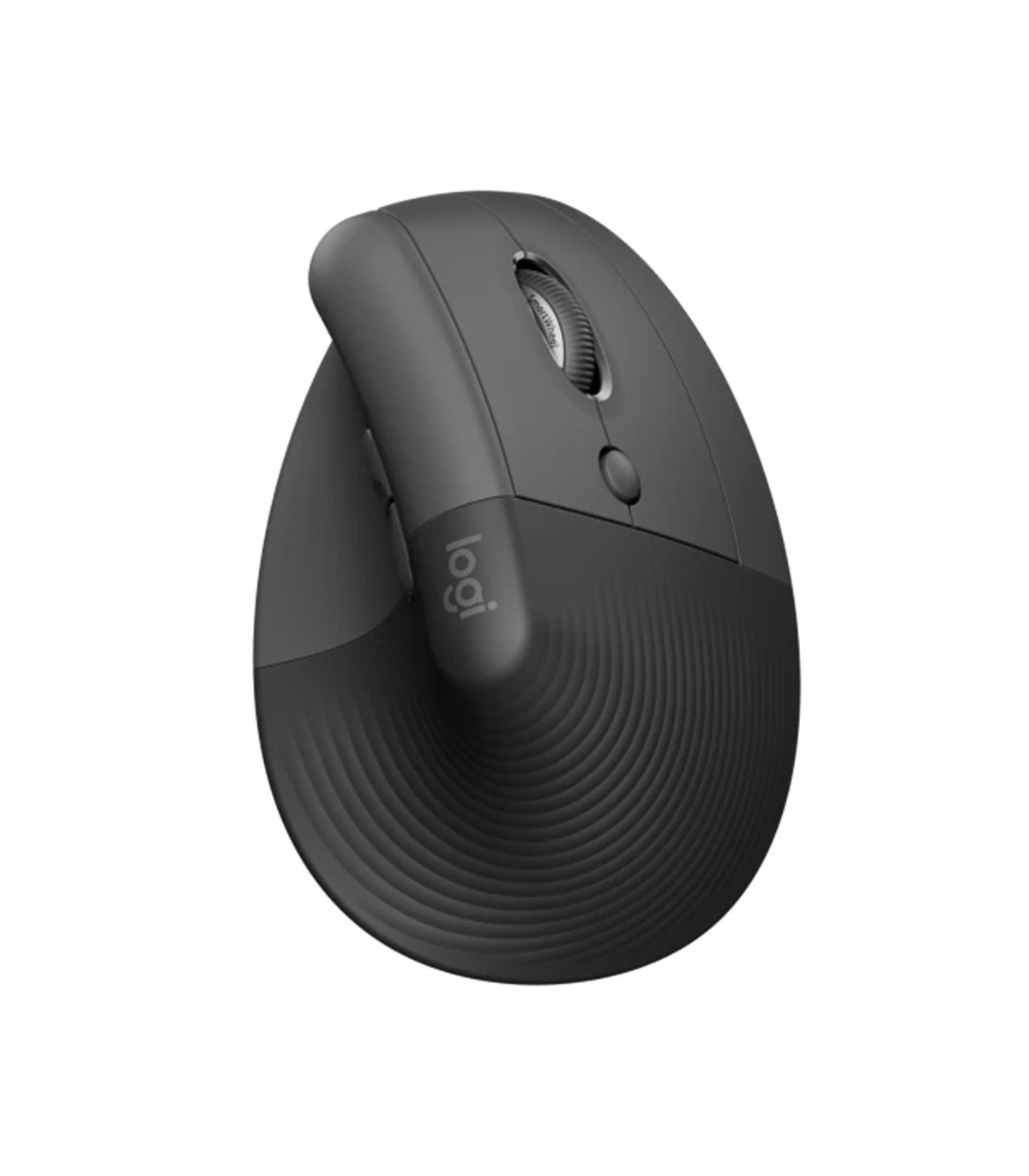 Mouse raton vertical logitech lift 6 botones 4000 dpi wireless inalambrico grafito