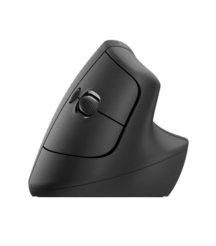 Mouse raton vertical logitech lift 6 botones 4000 dpi wireless inalambrico grafito