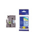 Cinta laminada brother tze531 12mm x 8m azul - negro