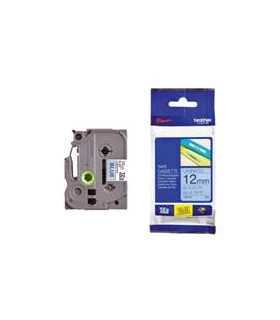 Cinta laminada brother tze531 12mm x 8m azul - negro