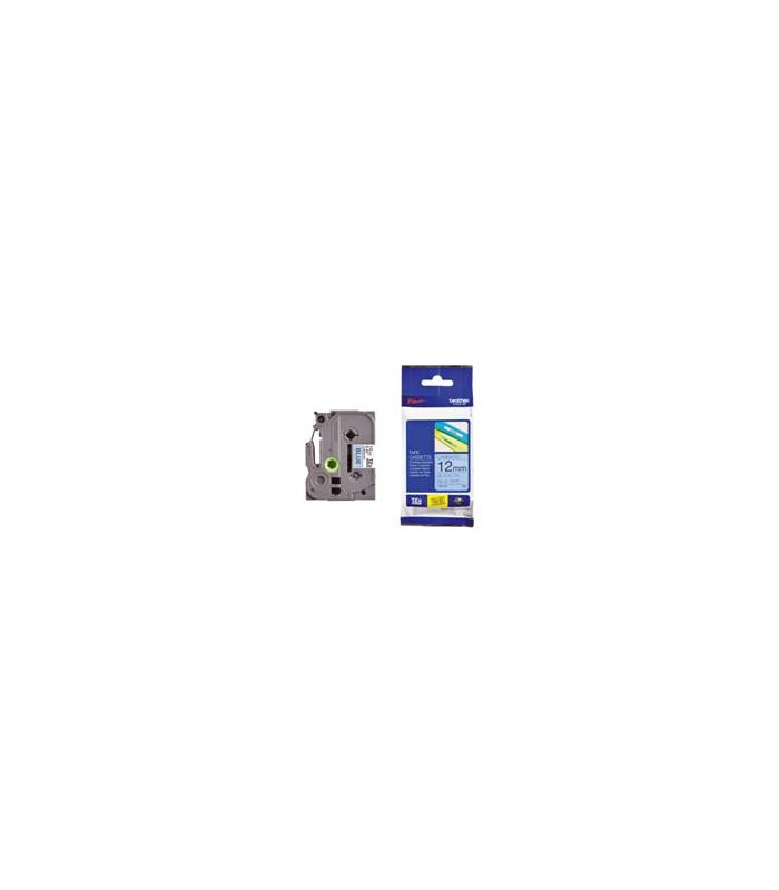 Cinta laminada brother tze531 12mm x 8m azul - negro