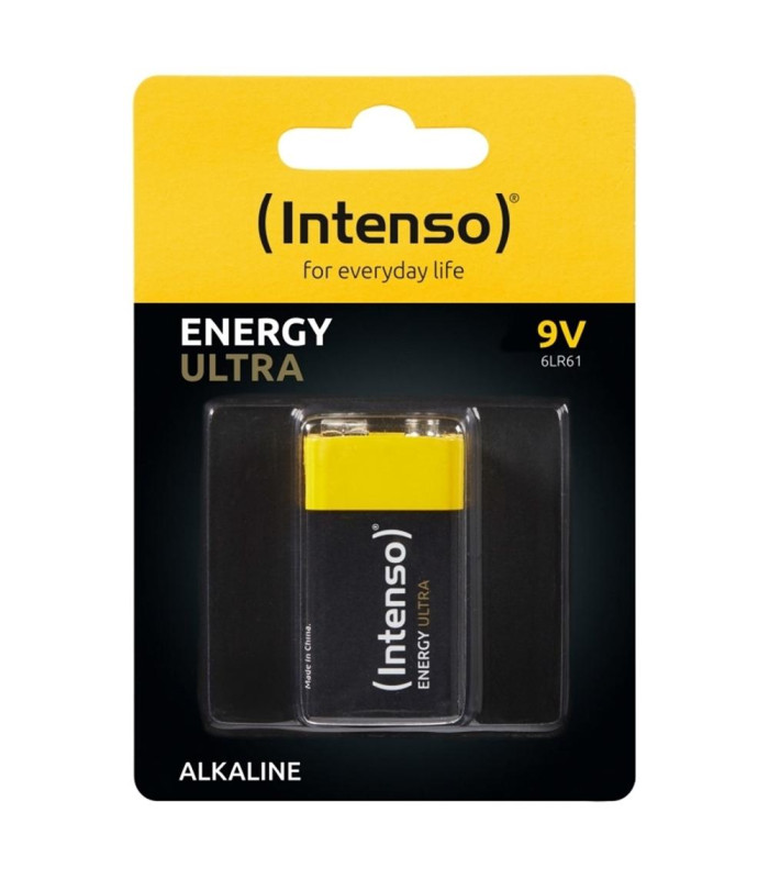 Pila alcalina intenso ultra 9v 6lr61 e - block