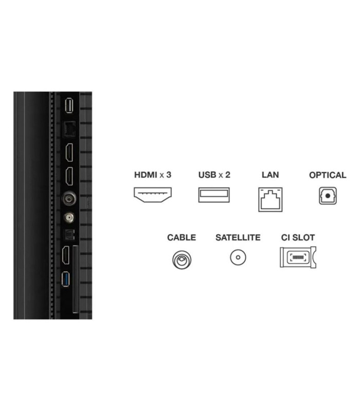 Tv tcl 75 pulgadas qled 4k uhd -  75p7k -  google tv