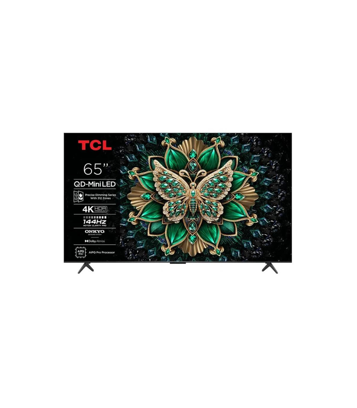 Tv tcl 65 pulgadas miniled 4k uhd -  65c6k -  google tv