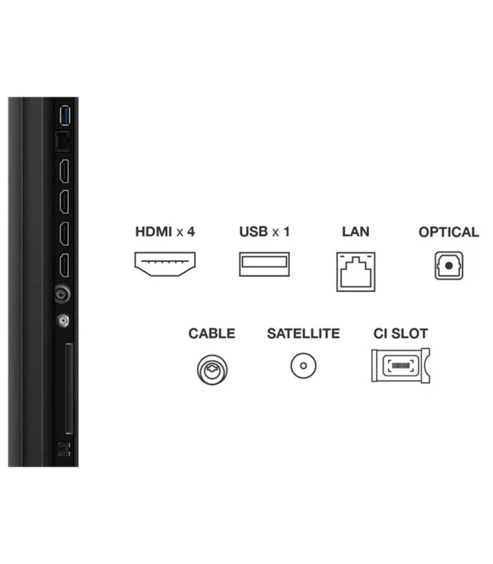 Tv tcl 65 pulgadas miniled 4k uhd -  65c6k -  google tv