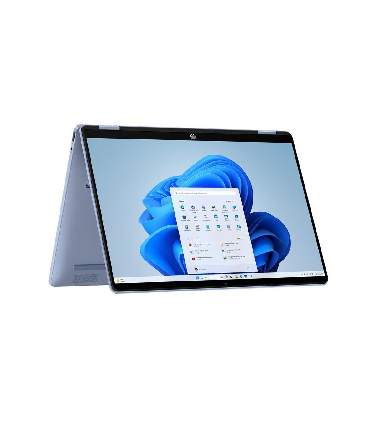 Portátil hp omnibook 5 flip 14 - fp0054ns core 5 - 120u 14 pulgadas -  16gb -  ssd 1tb -  celeste -  w11