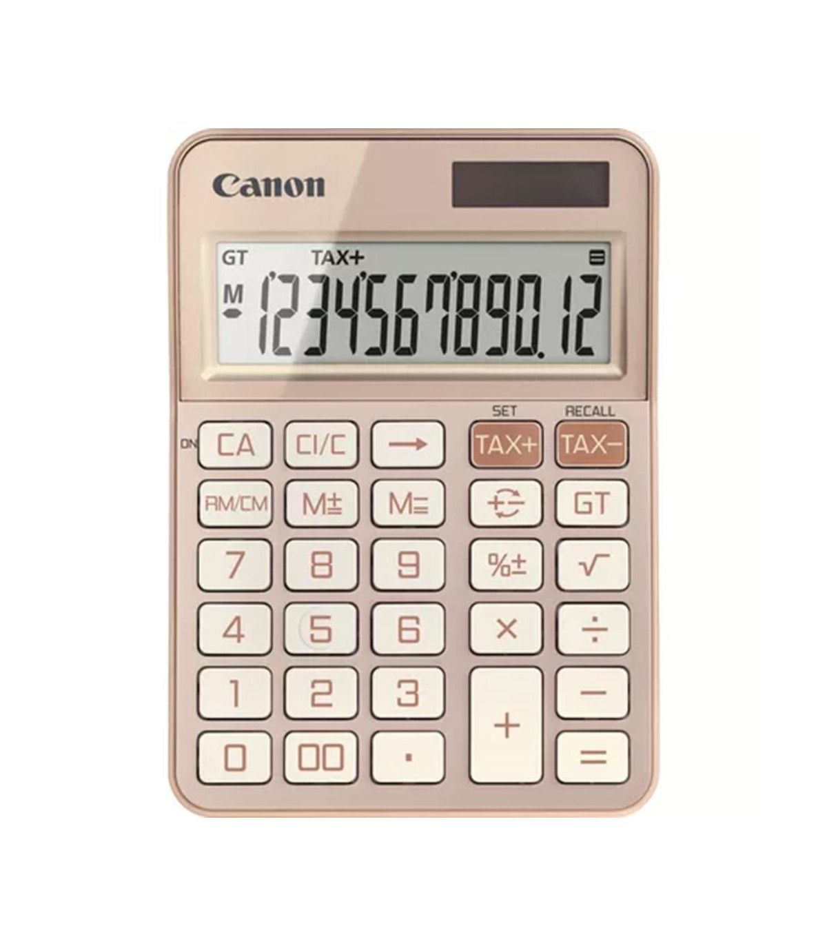 Calculadora canon sobremesa ks - 125kb - rg emea hb 12 digitos oro rosa