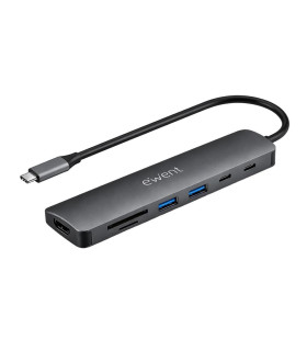 Docking station ewent ew1152 usb tipo c 7 en 1