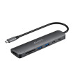 Docking station ewent ew1152 usb tipo c 7 en 1