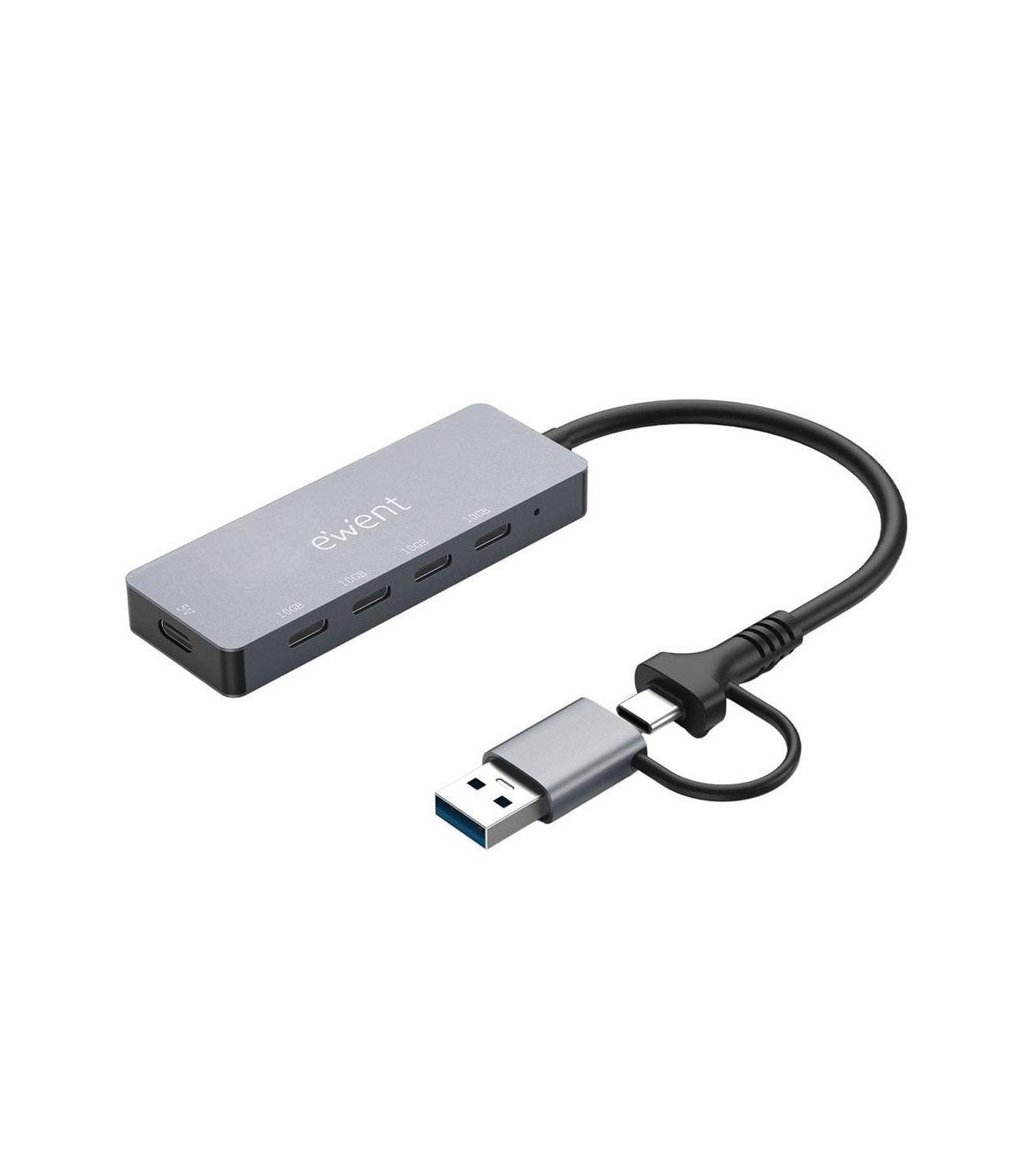 Docking station ewent ew1151 usb tipo c - usb 3.2 5 en 1