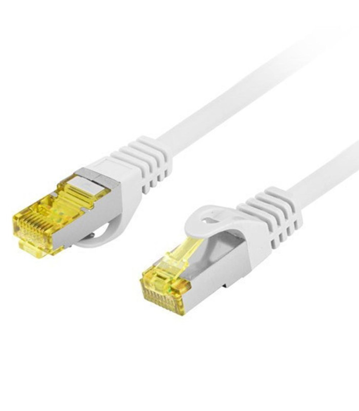 Cable red lanberg latiguillo cat.6a s - ftp lszh cu 2m gris fluke passed