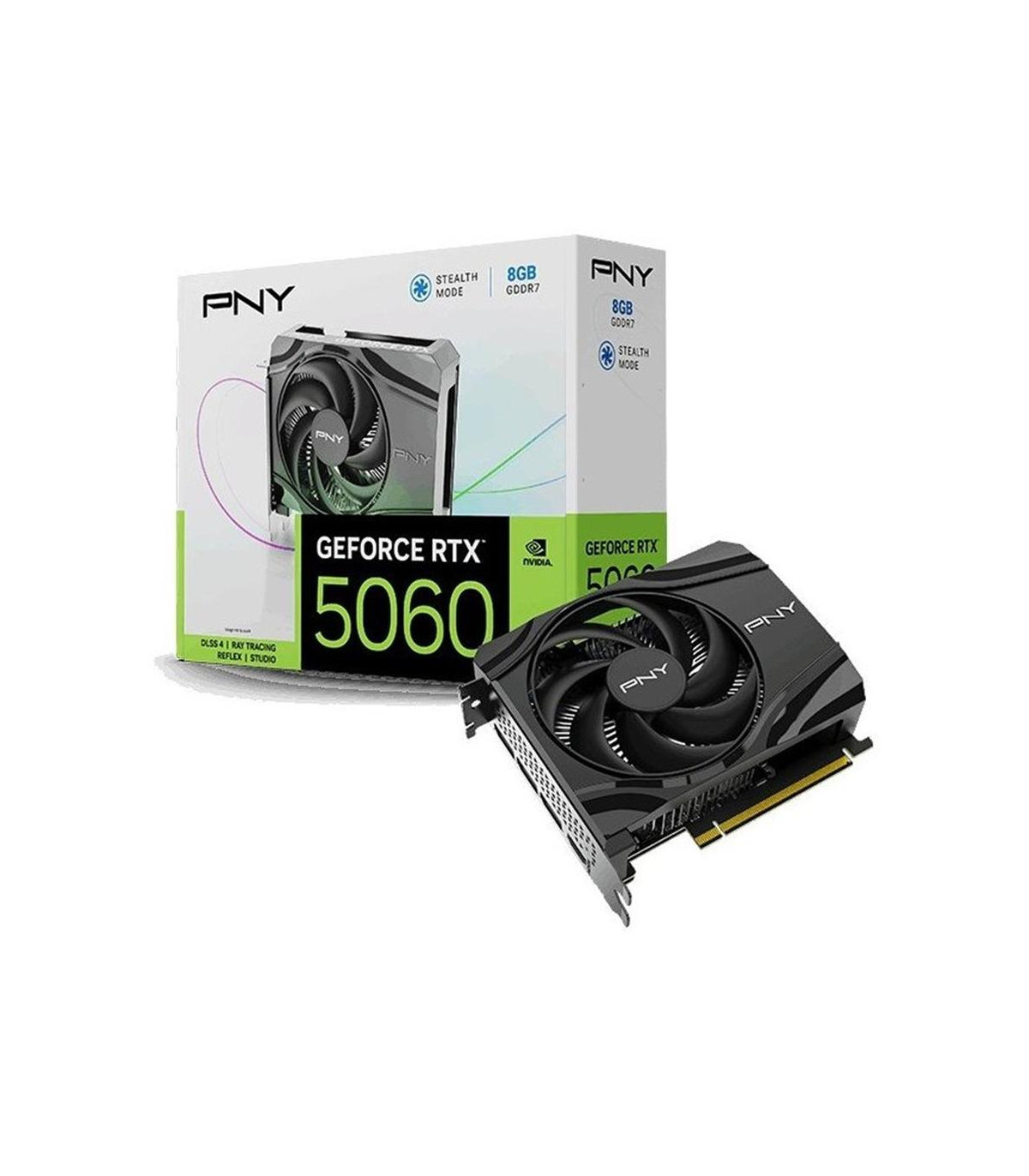 Tarjeta grafica pny geforce rtx 5060 8gb gddr7 -  3x dp -  1x hdmi pci express 5.0