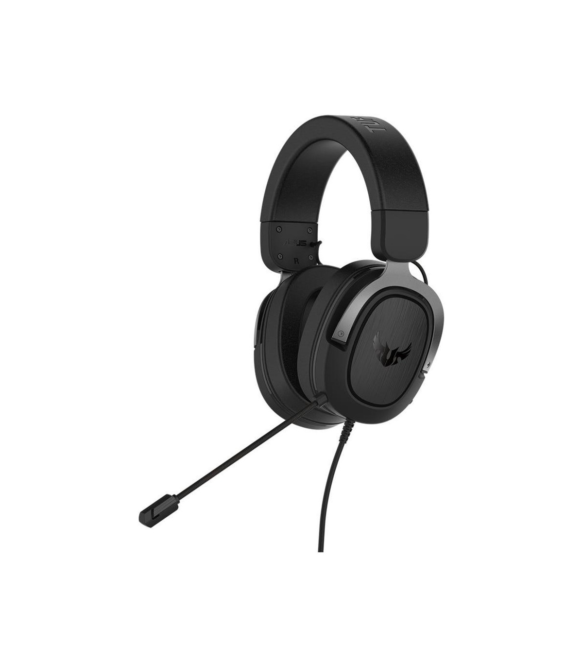 Auriculares asus tuf gaming h3 gun metal