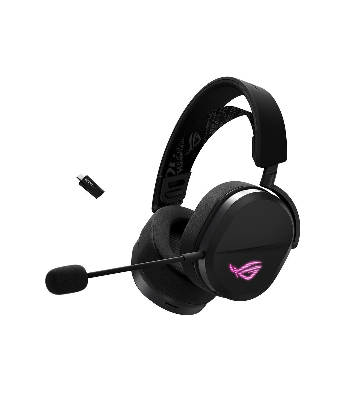 Auriculares gaming asus rog pelta inalambrico negro