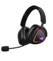 Auriculares gaming asus rog delta ii inalambrico negro