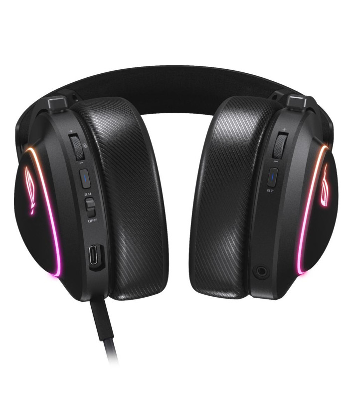 Auriculares gaming asus rog delta ii inalambrico negro