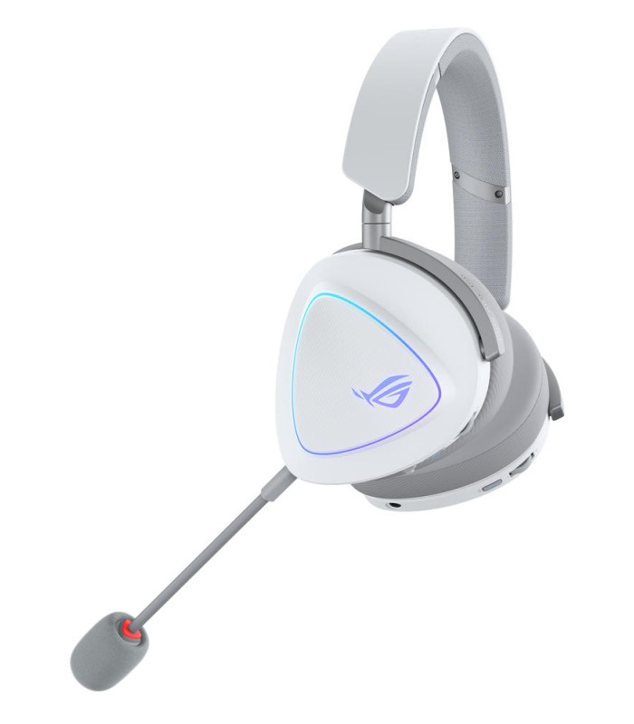 Auriculares gaming asus rog delta ii inalambrico blanco